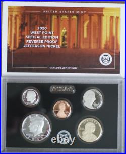 Silver 2020 United States Mint Silver Proof Set With Nickel In Mint Pack Tp-2020