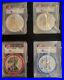 Silver-Eagle-Reverse-1-Proof-Set-4-Coins-2006-2011-2012-2013-Mint-Engravers-01-pkyc