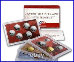 Silver Proof Set 2009 U. S. Mint Original Government Packaging OGP COA