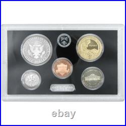 Silver Proof Set 2017 90% Silver Uncirculated 10 Coin Set OGP With COA