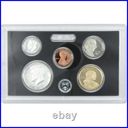 Silver Proof Set 2017 90% Silver Uncirculated 10 Coin Set OGP With COA