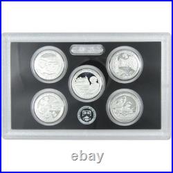 Silver Proof Set 2017 90% Silver Uncirculated 10 Coin Set OGP With COA