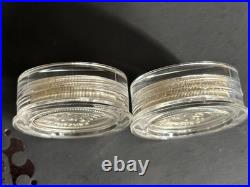 Silver Proof Set Piedforts Flawless Lion & Welsh Dragon 94/95 Rare Low Mint