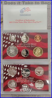 Silver Proof Sets 2003, 2004, 2005 TP-6712