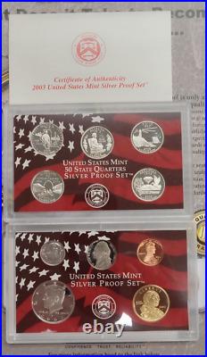 Silver Proof Sets 2003, 2004, 2005 TP-6712