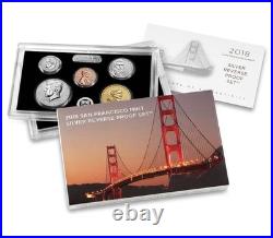 Silver Reverse Proof Set 2018 90% Silver Uncirculated 10 Coin Set OGP With COA