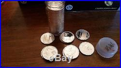 Silver quarter roll proof