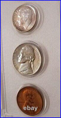 Ss0554pxspir U. S. Mint 5 Coin Year 1954 Mirror Finish Proof Set Toned Repack