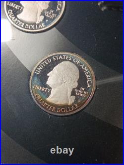 Stunning Toning 2012 US Mint Limited Edition Silver Proof set Stunning Toning 2012 US Mint Limited Edition Silver Proof set