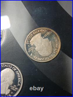 Stunning Toning 2012 US Mint Limited Edition Silver Proof set Stunning Toning 2012 US Mint Limited Edition Silver Proof set