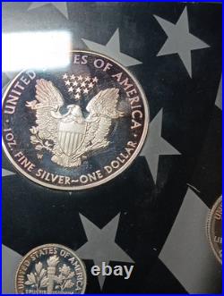 Stunning Toning 2012 US Mint Limited Edition Silver Proof set Stunning Toning 2012 US Mint Limited Edition Silver Proof set