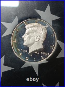 Stunning Toning 2012 US Mint Limited Edition Silver Proof set Stunning Toning 2012 US Mint Limited Edition Silver Proof set