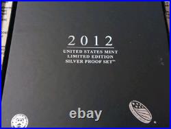 Stunning Toning 2012 US Mint Limited Edition Silver Proof set Stunning Toning 2012 US Mint Limited Edition Silver Proof set
