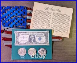 The American Silver Story Elite Collector's Set Morgan Peace Dollars 1957 B