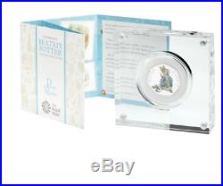 The Complete 2018 Beatrix Potter Silver Proof 4 50p Coin Set Peter Rabbit
