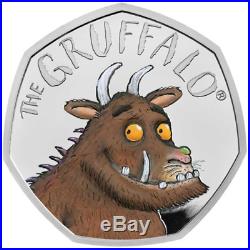 The Gruffalo 50p Fifty Pence 2019 Silver Proof Coin + BU Pack! Royal Mint Lot #4
