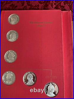 The Kings and Queens of England 1st Edition Sterling Silver Proof Set 43 coins