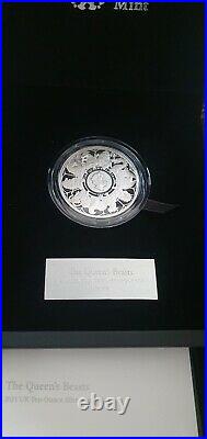 The Queen's Beasts 2021 UK Ten Ounce 10oz Silver Proof Coin The completer coin