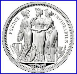 Three Graces 2020 Silver Proof £5 U. K. Coin (2oz.) Great Engravers Series