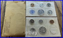 Two 1957 U. S. PROOF SETS In original U. S. Mint Philadelphia Sealed