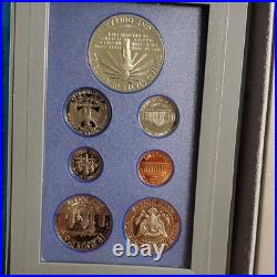 U. S. Mint 1986 Prestige Proof Set with Statue of Liberty Commemorative Coin