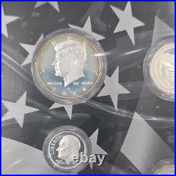 U. S. Mint 2014 Limited Edition Silver Proof Set Toned $1 50C 25C 10CUncirculated