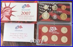 U. S. Mint Silver Proof Coin Sets 1998 Through 2017 &'92,'93,'95,'96 OGP COA U. S. Mint Silver Proof Coin Sets 1998 Through 2017 &'92,'93,'95,'96 OGP COA