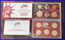 U. S. Mint Silver Proof Coin Sets 1998 Through 2017 &'92,'93,'95,'96 OGP COA U. S. Mint Silver Proof Coin Sets 1998 Through 2017 &'92,'93,'95,'96 OGP COA