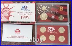 U. S. Mint Silver Proof Coin Sets 1998 Through 2017 &'92,'93,'95,'96 OGP COA U. S. Mint Silver Proof Coin Sets 1998 Through 2017 &'92,'93,'95,'96 OGP COA