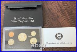 U. S. Mint Silver Proof Coin Sets 1998 Through 2017 &'92,'93,'95,'96 OGP COA U. S. Mint Silver Proof Coin Sets 1998 Through 2017 &'92,'93,'95,'96 OGP COA