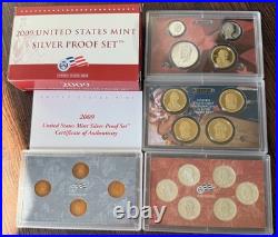 U. S. Mint Silver Proof Coin Sets 1998 Through 2017 &'92,'93,'95,'96 OGP COA U. S. Mint Silver Proof Coin Sets 1998 Through 2017 &'92,'93,'95,'96 OGP COA