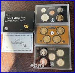 U. S. Mint Silver Proof Coin Sets 1998 Through 2017 &'92,'93,'95,'96 OGP COA U. S. Mint Silver Proof Coin Sets 1998 Through 2017 &'92,'93,'95,'96 OGP COA