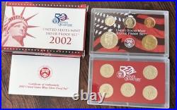 U. S. Mint Silver Proof Coin Sets 1998 Through 2017 &'92,'93,'95,'96 OGP COA U. S. Mint Silver Proof Coin Sets 1998 Through 2017 &'92,'93,'95,'96 OGP COA