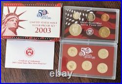 U. S. Mint Silver Proof Coin Sets 1998 Through 2017 &'92,'93,'95,'96 OGP COA U. S. Mint Silver Proof Coin Sets 1998 Through 2017 &'92,'93,'95,'96 OGP COA