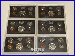 U. S. PROOF/SMS SET LOT-FROM ESTATE-1965-1970 1lot=12sets 40% SILVER LOT