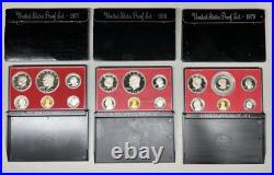 U. S. Silver Proof Lot Of 14 77,78,79,80,81,82,83,84,85,90,91,92,93,94 U. S. Silver Proof Lot Of 14 77,78,79,80,81,82,83,84,85,90,91,92,93,94