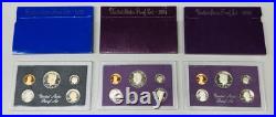 U. S. Silver Proof Lot Of 14 77,78,79,80,81,82,83,84,85,90,91,92,93,94 U. S. Silver Proof Lot Of 14 77,78,79,80,81,82,83,84,85,90,91,92,93,94