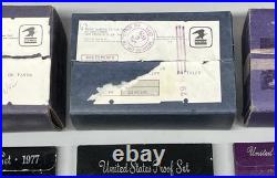U. S. Silver Proof Lot Of 14 77,78,79,80,81,82,83,84,85,90,91,92,93,94 U. S. Silver Proof Lot Of 14 77,78,79,80,81,82,83,84,85,90,91,92,93,94