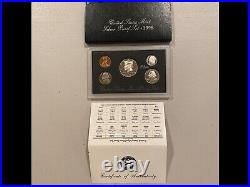 U. S. Silver Proof Sets Black Box (6 Sets) 1993,94,95,95,96,98- 30 Coins US Mint