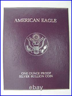 US Mint 1986 Silver American Eagle Proof Dollar Coin