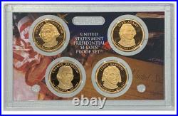 US Mint 2007 Silver Proof Set With Box and COA Uncirculated 10 Coin Set