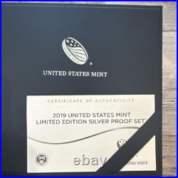 US Mint 2019 Limited Edition Silver Proof Set San Francisco