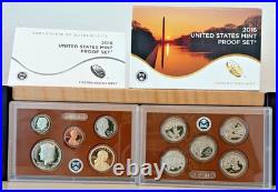 US Mint Clad Proof Sets Mixed Years Lot 2013, 2014, 2015, 2016, 2017 OGP withCOAs