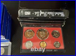 US Mint Proof Coin Sets Lot + Silver Proof Sets (36 Total Sets)