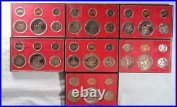 US Mint Proof Set Collection 1968-2002 in PCS America's Finest Coinage Wood Case
