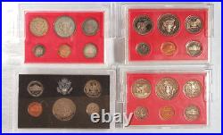US Mint Proof Set Collection 1968-2002 in PCS America's Finest Coinage Wood Case