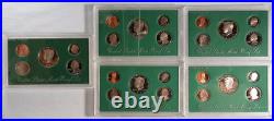 US Mint Proof Set Collection 1968-2002 in PCS America's Finest Coinage Wood Case