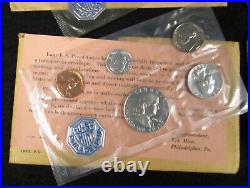 US Mint Silver PROOF SETS 1961 1962 1963 1964 in OGP + Mint Superintendent NoteD