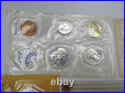 US Mint Silver Proof Sets Lot 1958-1963 + Extra Circulated Set
