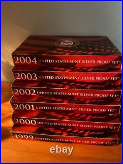 US Mint Silver Proof sets